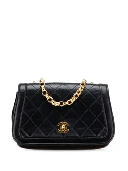 Chanel 2014 CC Quilted Lambskin Bijoux Chain Curved Full Flap crossbody bag 31976327