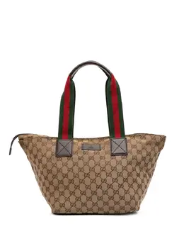 Gucci 2016-2025 GG Canvas Web tote bag 31980754