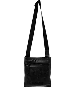 Just Cavalli logo-embossed messenger bag 31942528