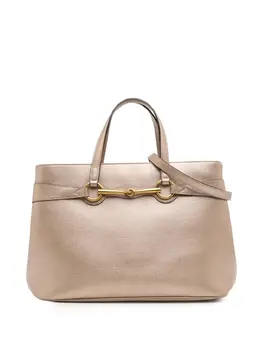 Gucci 2016-2025 Leather Bright Bit satchel 31989374
