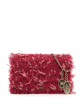 Chanel 2016-2017 CC Tweed Wallet On Chain crossbody bag 31993182