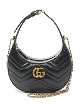 Gucci 2016-2025 Mini GG Marmont Half Moon Bag satchel 31997222