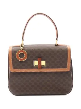 Celine 2000-2025 Macadam Coated Canvas satchel 31975670