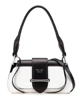 Prada 2020-2025 Bicolor City Calf Sidonie satchel 31976085