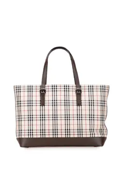 Burberry 2000-2017 House Check Canvas tote bag 31977041