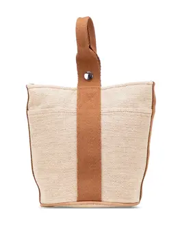 Hermes 1990-2015 Toile Saxo PM bucket bag 31980110