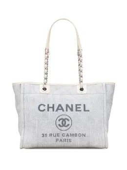 Chanel 2013-2014 Small Denim Deauville tote bag 31991994