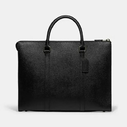 Сумка Coach Outlet Graham Men's Large Capacity Zip Briefcase Business, черный ce439_qb/bk | black
