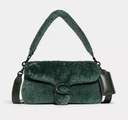 Сумка кросс-боди Coach Outlet Women's Pillow Tabby No. 26 Shoulder, зеленый cc445 | green