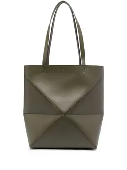 Сумка-тоут Puzzle Fold Loewe, зеленый 20847468 | зеленый
