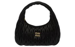 Miu Miu Сумка через плечо Matelassé Nappa Soft Leather Handbags Regular Womens Black 5bc108-n88-f0002-v-ooy