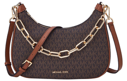 Michael Kors Сумка-туба из искусственной кожи, через плечо, женская, темно-коричневая и желудево-коричневая 35s2g4cw3b-200