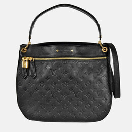 Louis Vuitton Spontini Shoulder Bag Monogram Empreinte Black 1210226