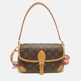 Louis Vuitton Monogram Diane M45985 Shoulder Bag Fuchsia 1210183