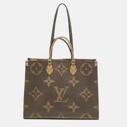 Louis Vuitton Monogram Giant Reverse Canvas Onthego GM Bag 1209946