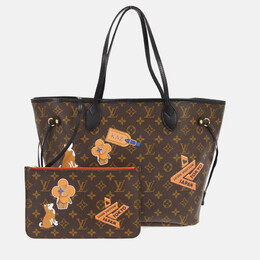 Louis Vuitton My LV World Tour Neverfull MM Shoulder Tote Bag 1209901