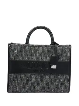 Liu Jo herringbone-sequin tote bag 31948838