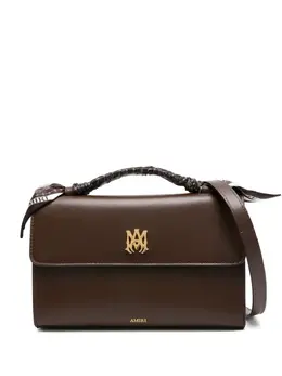 Amiri logo-plaque braided-handle tote bag 31858005