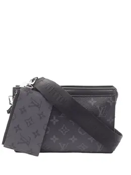 Louis Vuitton 2021-2025 Monogram Eclipse Gaston Wearable Wallet crossbody bag 31992804