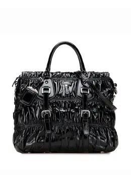 Prada 2000-2013 Vernice Gaufre satchel 32001982