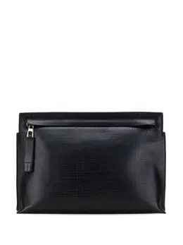 Loewe 2016 Leather Anagram T clutch bag 31992740