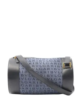 Bvlgari 2000-2025 Logomania Denim B Zero1 Cylinder crossbody bag 31997678