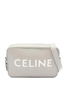 Celine 2010s logo-print messenger bag 31910818