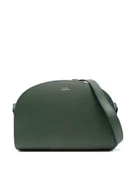 A.P.C. Demi-Lune leather crossbody bag 31086095