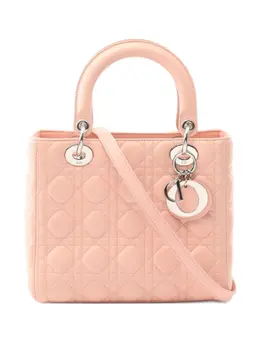 Christian Dior 2010s Lady Dior quilted leather crossbody bag 31911881