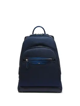 Santoni logo-engraved backpack 31936652