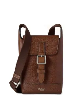 Mulberry Chiltern buckle-fastening leather phone bag 31992349