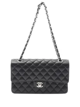 Chanel 2018 Medium Classic Caviar Double Flap shoulder bag 31993081
