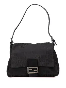 Fendi 2000-2010 Zucchino Canvas Mamma Forever shoulder bag 32002381
