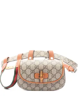 Gucci 2010's Bamboo GG-pattern belt bag 31911993