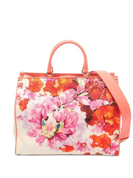 Bvlgari 2010s Serpenti canvas tote bag 31911802