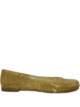 Loewe x Paula's Ibiza glittered square-toe ballet flats 31970412