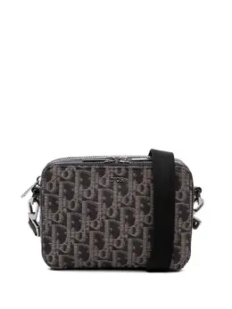 Christian Dior 2019 Oblique Canvas Zipped Pouch with Strap crossbody bag 32001230