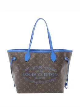 Louis Vuitton 2018 Monogram Ikat Neverfull MM tote bag 31997262