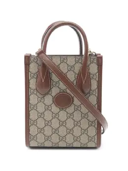 Gucci 2016-2025 Mini GG Supreme Interlocking G satchel 31997217