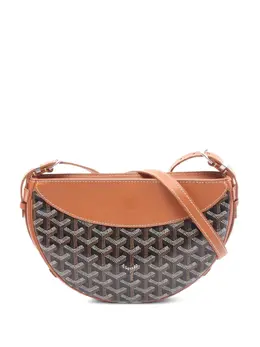 Goyard small 2010s Hirondelle leather shoulder bag 31912024