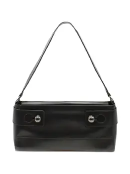 Furla metal-embellished leather shoulder bag 31971298