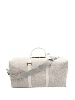 Christian Dior 2010s Boston oblique-pattern duffle bag 31912123