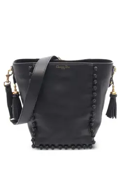 Christian Dior 2010s knotted-detail bucket bag 31911846