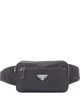 Prada 2020's logo-plaque belt bag 31913060