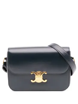 Celine 2020 Classique Shiny Calfskin Triomphe crossbody bag 32001126