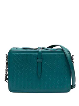 Bottega Veneta 2012-2025 Nappa Intrecciato Belt Flap Camera Bag shoulder bag 31998200