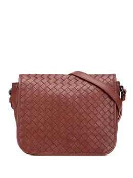 Bottega Veneta 2012-2025 Nappa Intrecciato Flap crossbody bag 31991992
