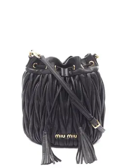 Miu Miu 2010s matelassé bucket bag 31913009