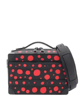 Louis Vuitton 2021-2025 Yayoi Kusama Monogram Taurillon Handle Soft Trunk satchel 31998054