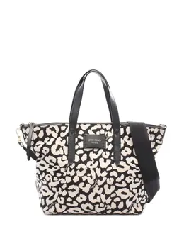 Jimmy Choo 2000s Candice animal-print tote bag 31912012